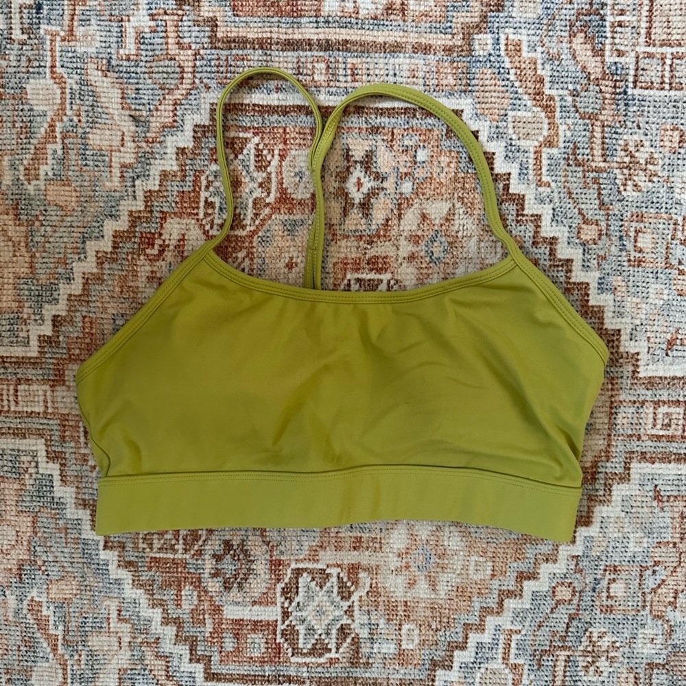 Azur fit matcha racerback sports bra